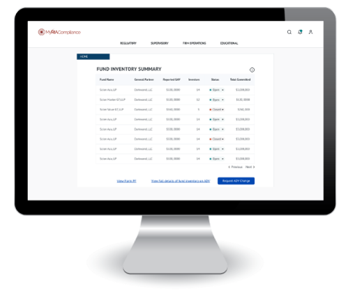 private fund manager compliance software